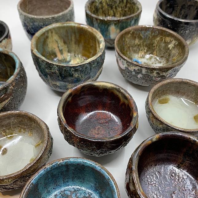 店內陳列出自台灣創作家的茶道器具(圖/御尚璽)