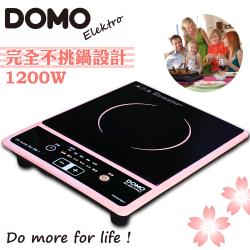 比利時DOMO 不挑鍋歐風時尚電陶爐DM8206KT(櫻花粉)-福利品