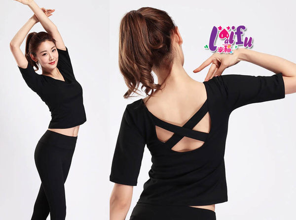 內容物；一件短袖有罩杯上衣五分袖(有罩杯.無鋼圈.有插口.共一件)