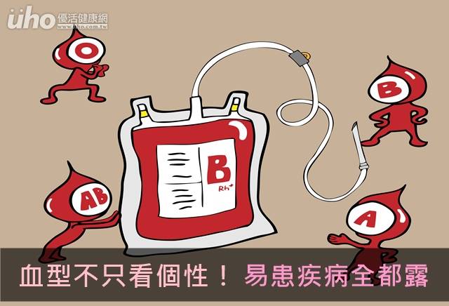 血型不只看個性 易患疾病全都露 優活健康網 Line Today