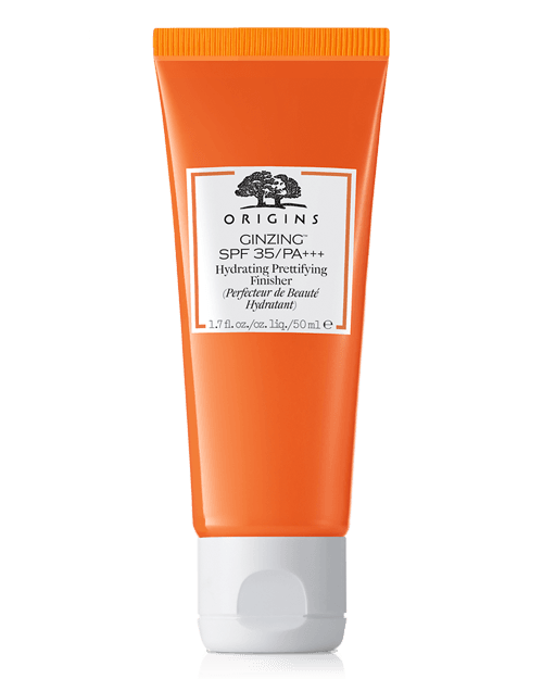 添加咖啡因及人蔘提振肌膚活力亮采，防曬、潤色、保濕一次完成。早晨保養後，取適量均勻塗抹於臉部肌膚，打造清新水潤裸妝感。 | 元氣十足亮膚素顏霜SPF 35/PA+++