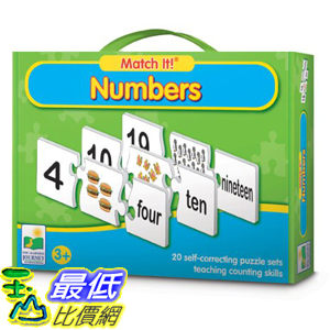 [美國直購] 2016美國暢銷兒童書 Numbers The Learning Journey Match It!