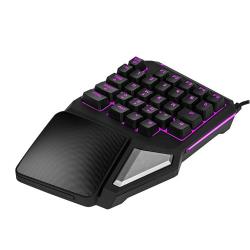 ◎．全新按鍵布局，貼合遊戲操作|◎．全新軸體架構，手感舒適，壽命持久|◎商品名稱:DeLUXT9Pro單手遊戲鍵盤品牌:無型號:DL-ME-T9P-類型:有線鍵盤電競:電競用適用作業系統:Androi