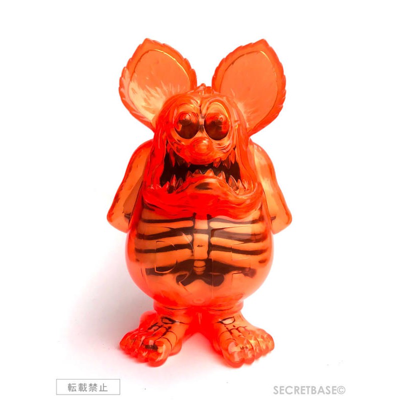 【MOONEYES】限量 SECRET BASE X RAT FINK 老鼠芬克 芬克鼠 夜光骨頭 全新未拆