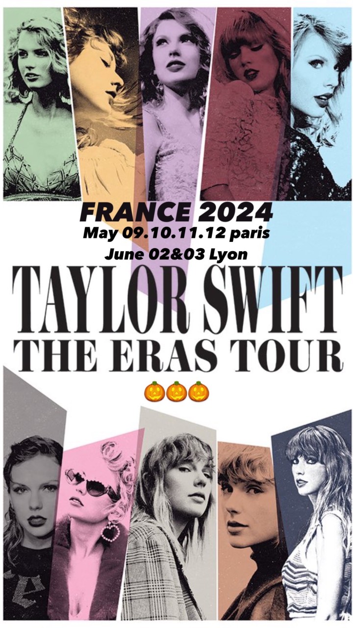 法國The Eras Tour 巴黎/里昂