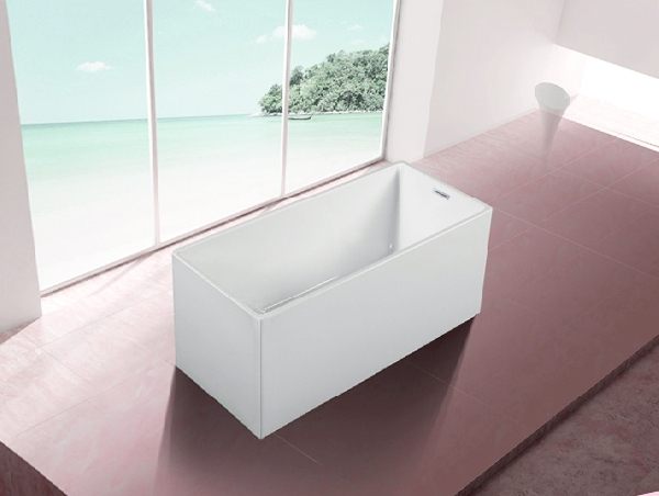 【台灣吉田】8686-227 無接縫獨立浴缸/空缸 小尺寸145-149cm壓克力材質