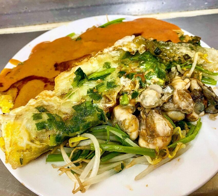 廟東夜市美食 正兆蚵仔煎