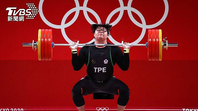 舉重選手謝昀庭首次參加奧運會。（圖／達志影像路透社）