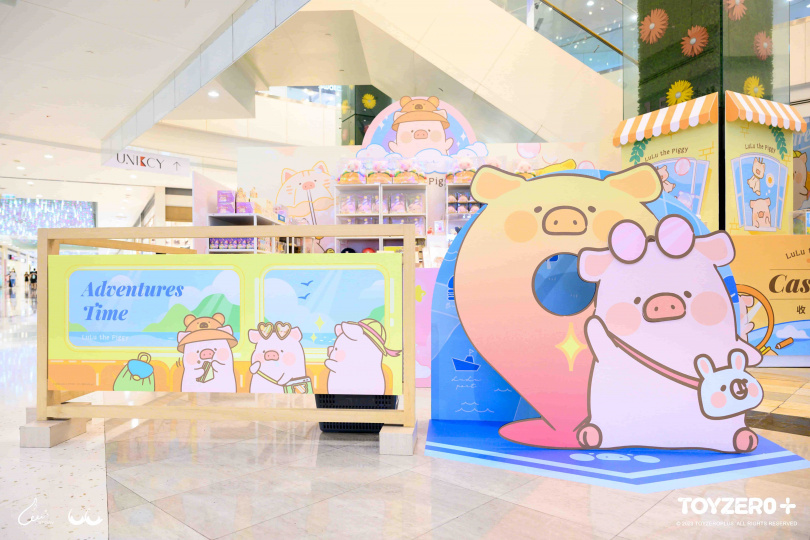 來店消費，追蹤罐頭豬LuLu及TOYZEROPLUS官方Instagram，並出示官方LINE好友畫面，即贈「造型紓壓筆1支」！