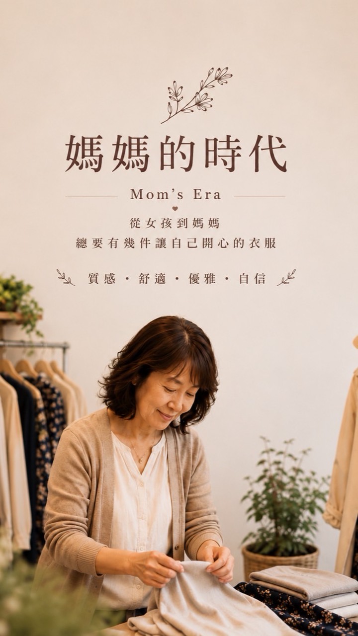 媽媽的時代服飾