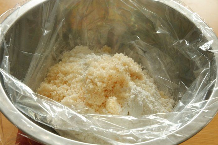 ポリ袋で 小麦粉 油 砂糖のみ でつくれるクッキー