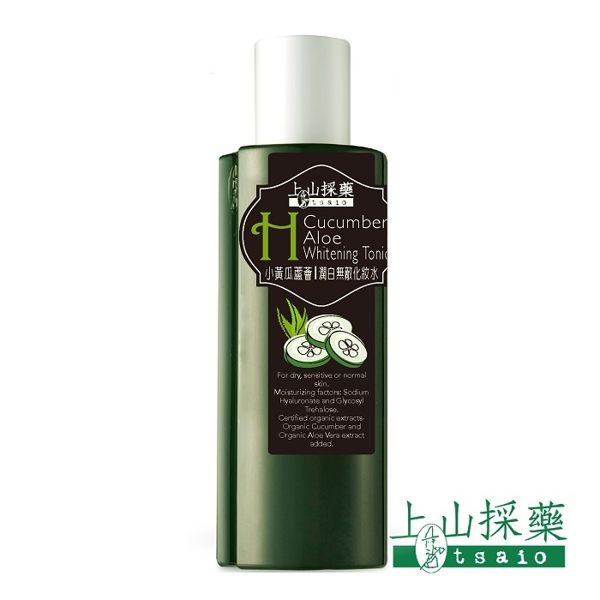 上山採藥 小黃瓜蘆薈潤白無敵化妝水 180ml