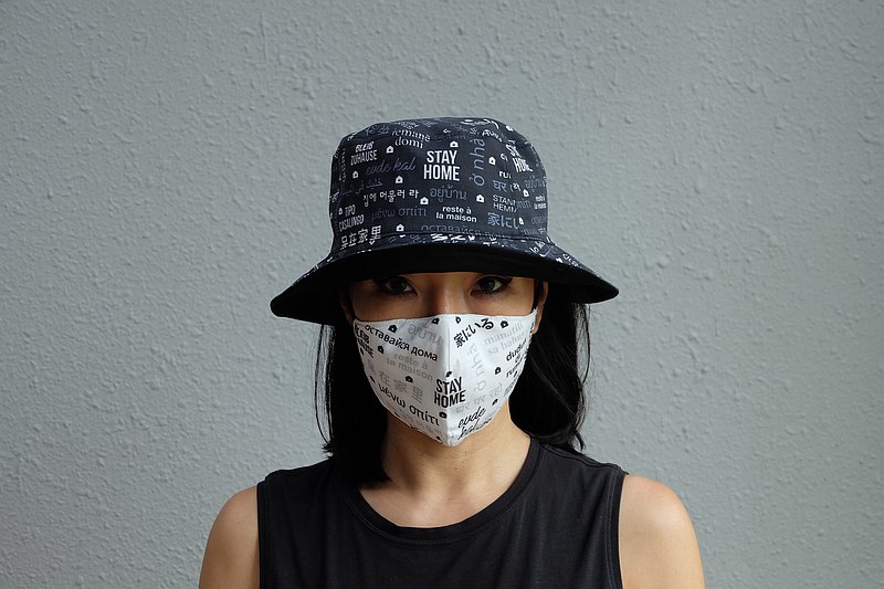 織物面膜塗有拒水劑帶有可調過濾帶 由優質面料製成設計簡單適合所有性別