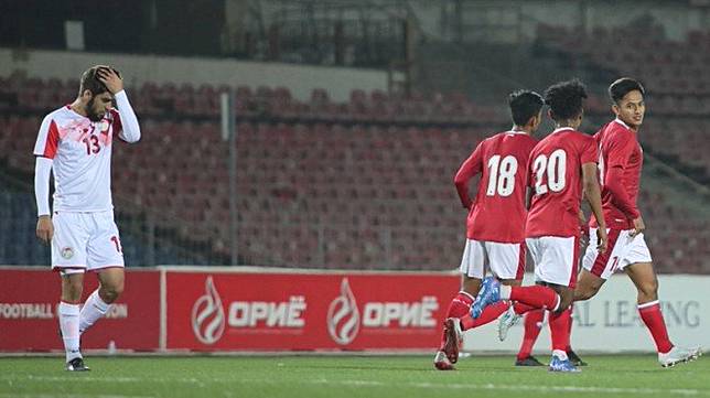 Pertandingan Timnas Indonesia U-23 vs Tajikistan