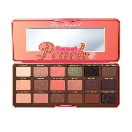 美國 TOO FACED SWEET PEACH EYE SHADOW PALETTE 水蜜桃18色眼影盤