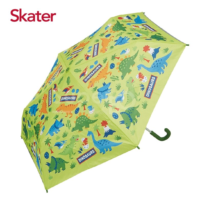 特殊輕型彈性骨架，防風又輕便 邊緣反光條，保護孩童行走安全 安全開關，上推、下收合 不夾傷小手