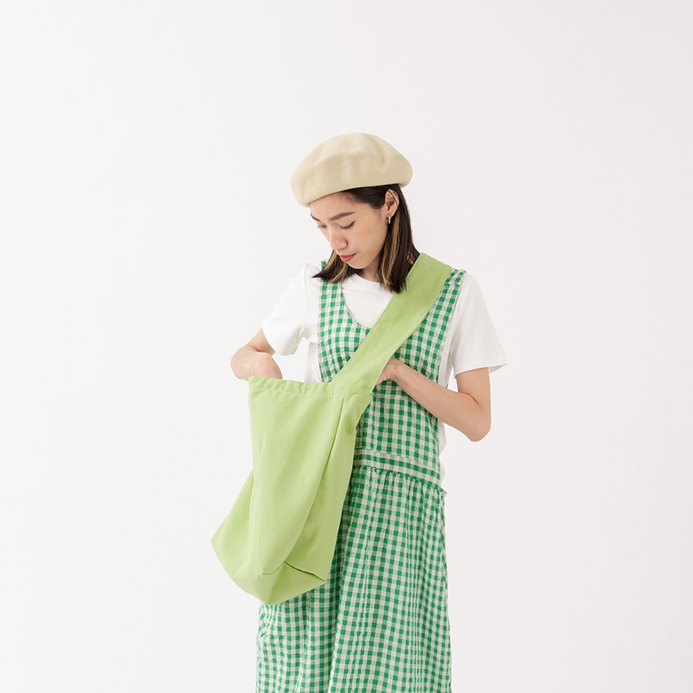 日本福岡選品 - 束口造型大帆布包 三色售