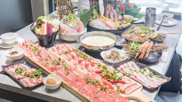 【台北捷運美食】【行天宮站美食】天棧鍋物民生店.壽星優惠生日幾歲就送你幾隻蝦.浮誇系火鍋再+1