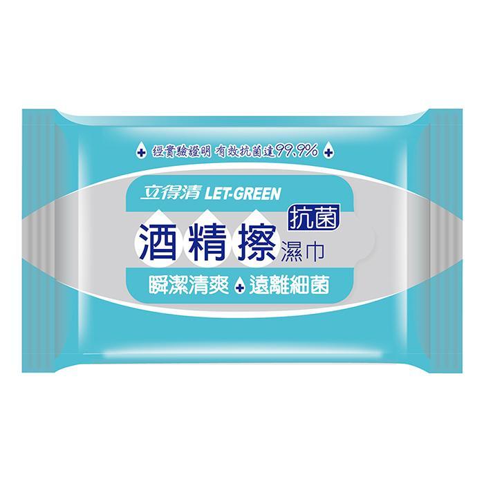 【立得清】酒精擦濕巾10抽*3入