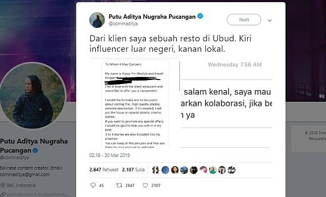 Beda influencer luar negeri dan lokal ketika menawarkan kerja sama