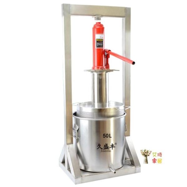 釀酒機 家庭自釀葡萄酒設備工具榨汁器釀酒機壓汁皮渣分離葡萄皮渣壓榨機T