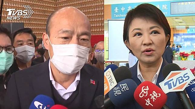 (高雄市長韓國瑜、台中市長盧秀燕相繼被發起罷免行動。圖／TVBS)
