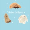 Jellycat 𖤐買起來🤣