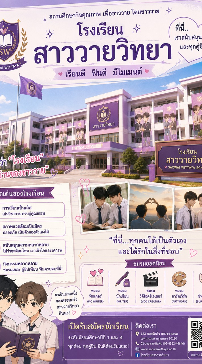 โรงเรียนสาววายวิทยา🩷