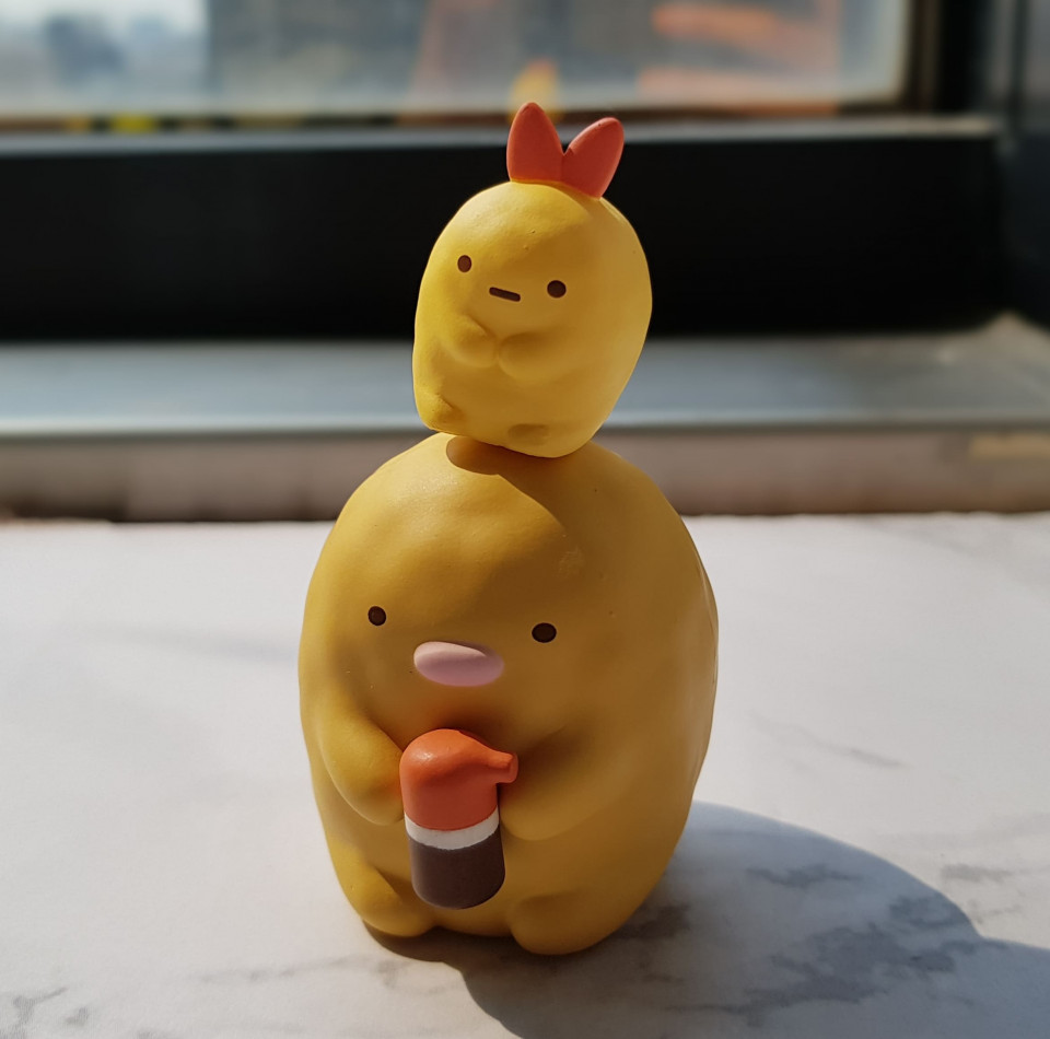 炸豬排（Tonkatsu）& 炸蝦尾（Ebifurai no shippo）