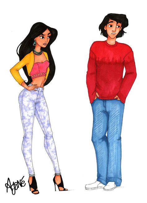 Andai Princess-princess Disney Jadi Remaja