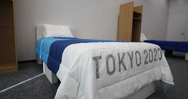 最大承重200kg　東京奧運選手床…紙板做的！