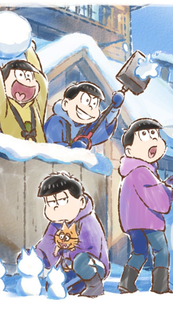 緩緩‼️‼️　おそ松さん也 だって⁉️⁉️