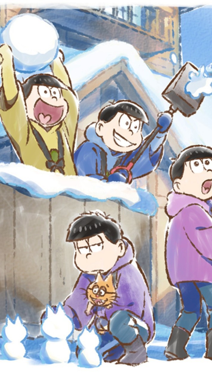緩緩‼️‼️　おそ松さん也 だって⁉️⁉️