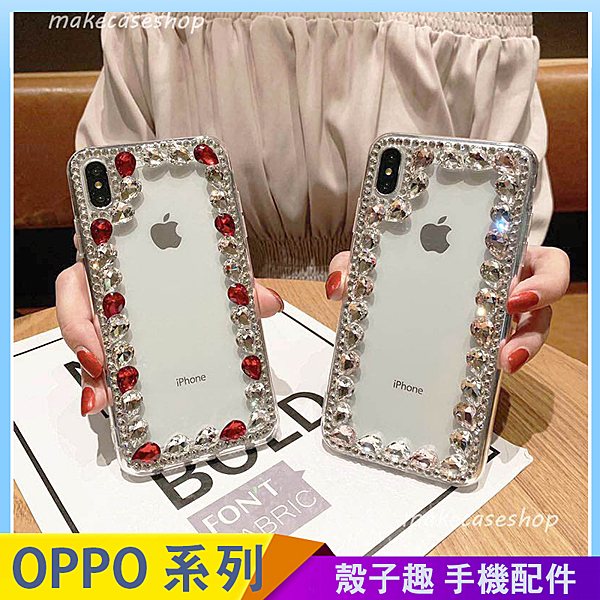 手工水鑽，壓克力背板，防摔軟邊。 各廠牌型號都有，蘋果、OPPO、三星、VIVO、小米、華為。