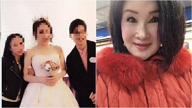 恬娃貼出新人照稱自己是婚禮主持人。(圖／翻攝自恬娃臉書)