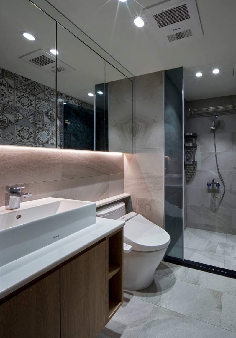 浴室設計；乾濕分離；衛浴設計；室內設計