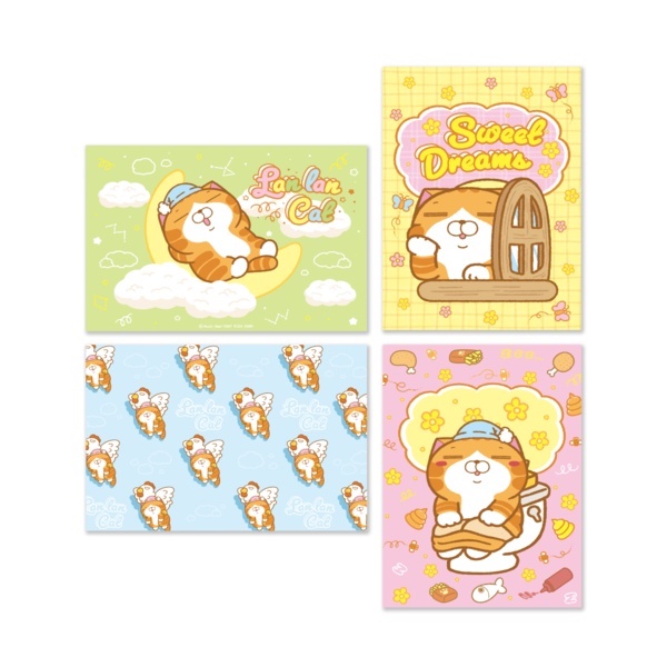 【白爛貓】白爛貓明信片-甜蜜夢境系列