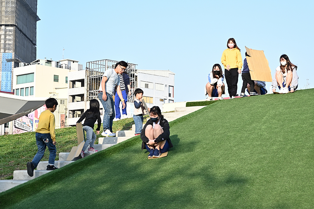 市府近年開闢新公園或翻新既有公園時，朝結合在地特色打造「特色公園」。(攝影/Carter)
