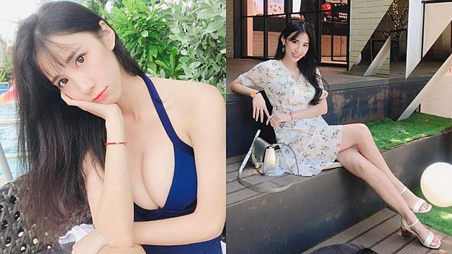瑤瑤擁有F奶傲人身材。圖／翻攝自瑤瑤黃喬歆 Facebook