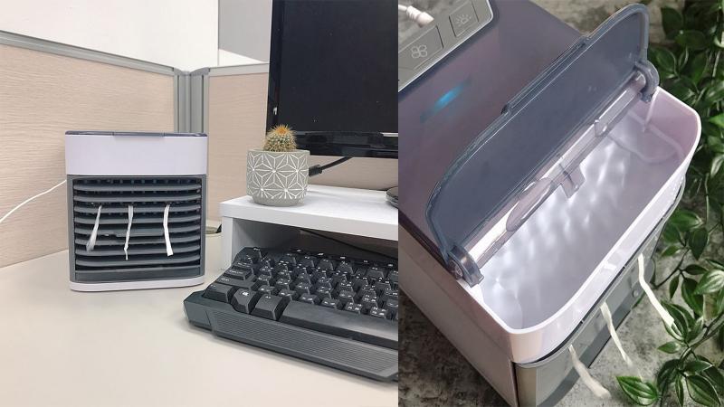 消暑的必備小巧冷氣機，迷你便攜式水冷扇