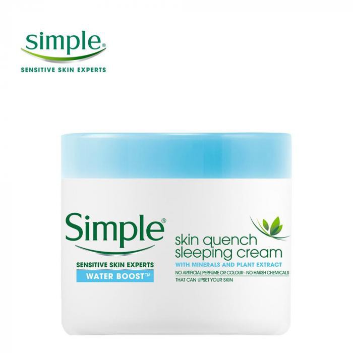 Simple 清妍 極致補水晚安凍膜 【86小舖】RT00727C