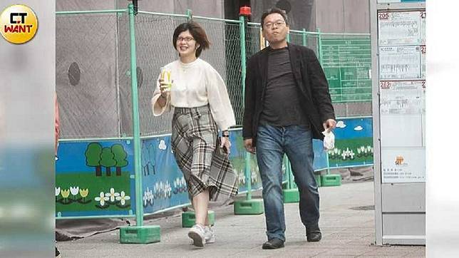 民眾黨新秀蔡宜芳被週刊直擊多次與已婚的柯文哲心腹張益贍幽會。(圖／CTWANT授權使用)