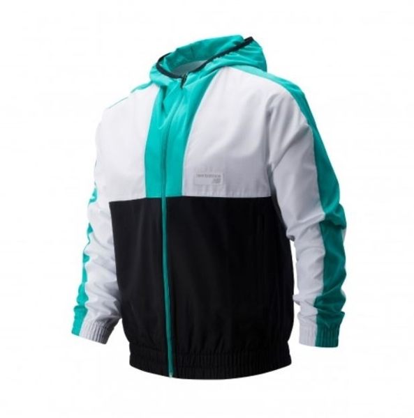 New Balance 男款1978色塊拼接風衣連帽外套-NO.AMJ91506VDE