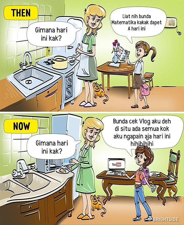 13 Komik Ini Bedakan Anak Zaman Sekarang Vs Dulu Bikin