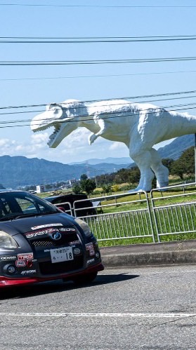 ラリチャレ恐竜勝山