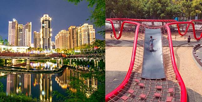 都市裡一抹綠意 台中六大公園一次看 約會 親子同遊好去處