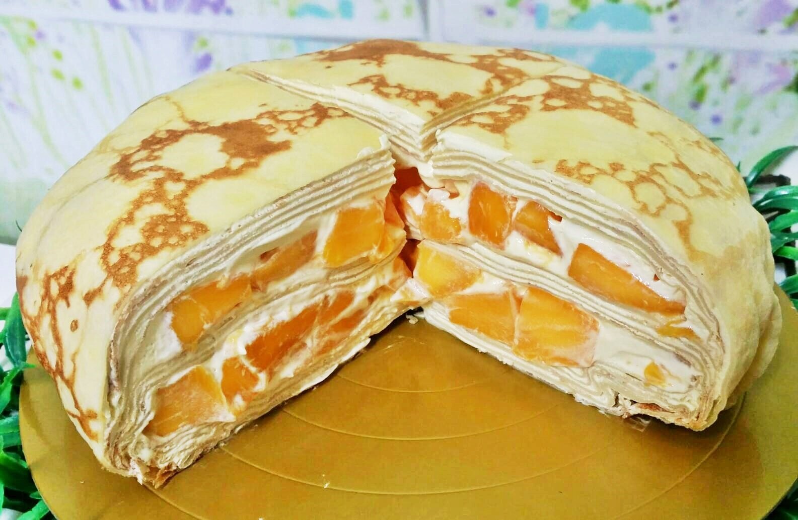 芒果千層蛋糕