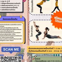 ผู้เข้าร่วมวิจัยโปรเเกรมออกกำลังกาย