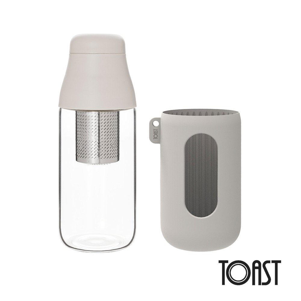 一起喝水變美麗！ #PAW_TOAST- 質感玻璃材質可耐溫差120度- 18-8不銹鋼金屬濾網- 簡約山形設計抗菌濾網- 氣密瓶蓋、球形濾網口設計- 附矽膠隔熱套500ml 隨行款SCENE 玻璃水