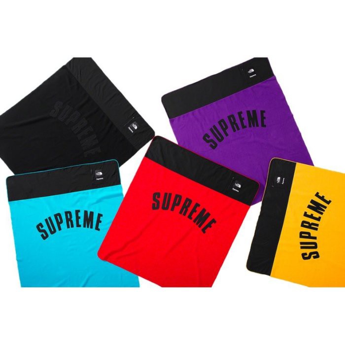 SUPREME X TNF FLEECE BLANKET SS19A3 大毯子 聯名 SS19 WEEK5 玉米潮流本舖